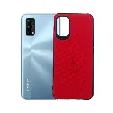 Oppo Realme 7 Pro Polo Ralph Lauren Leather Back Case - Red