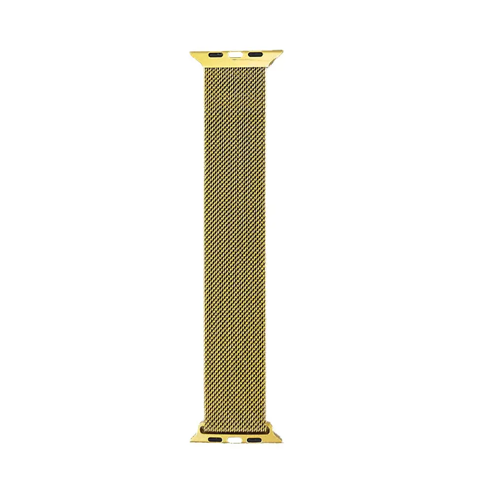 42/44/45/49 MM Metal Magnetic Straps For Smart Watch (Golden)  