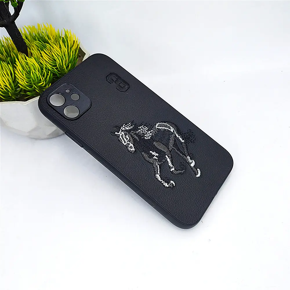 iPhone 11 Santa Barbara Polo & Racquet Club Back Case (Black)