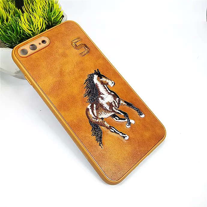 iPhone 7 Plus|8 Plus Santa Barbara Polo & Racquet Club Back Case (Brown)