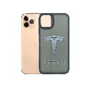 iPhone 11 Pro Max 3D Printed Matte Hard Siicone Back Case (WHITE TESLA)