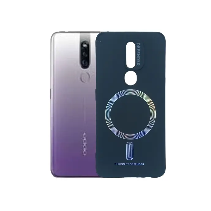 Oppo F11 Pro Official Magsafe Logo|Ring Back Case (Black)