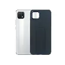 Oppo A16E|A16K Silicone With Grip|Stand Back Case (Black)