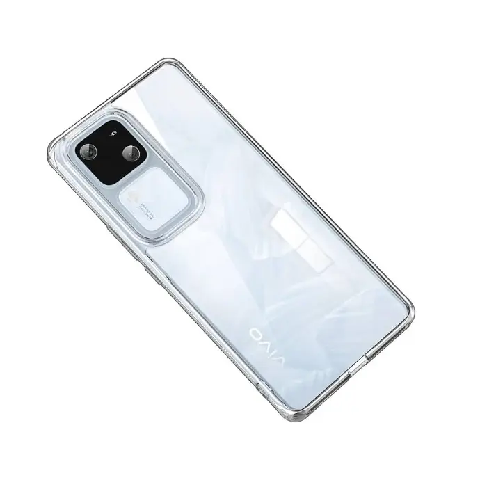 [PO7BVIV30 5G-3] Vivo V30 5G|S18 Pro|V30 Pro Dust Plug TPU|Transparent Back Case