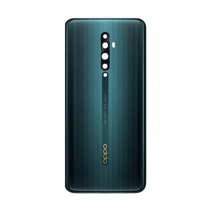 Oppo Reno 2F Back Cover - Stylish Green Housing & Durable Protection