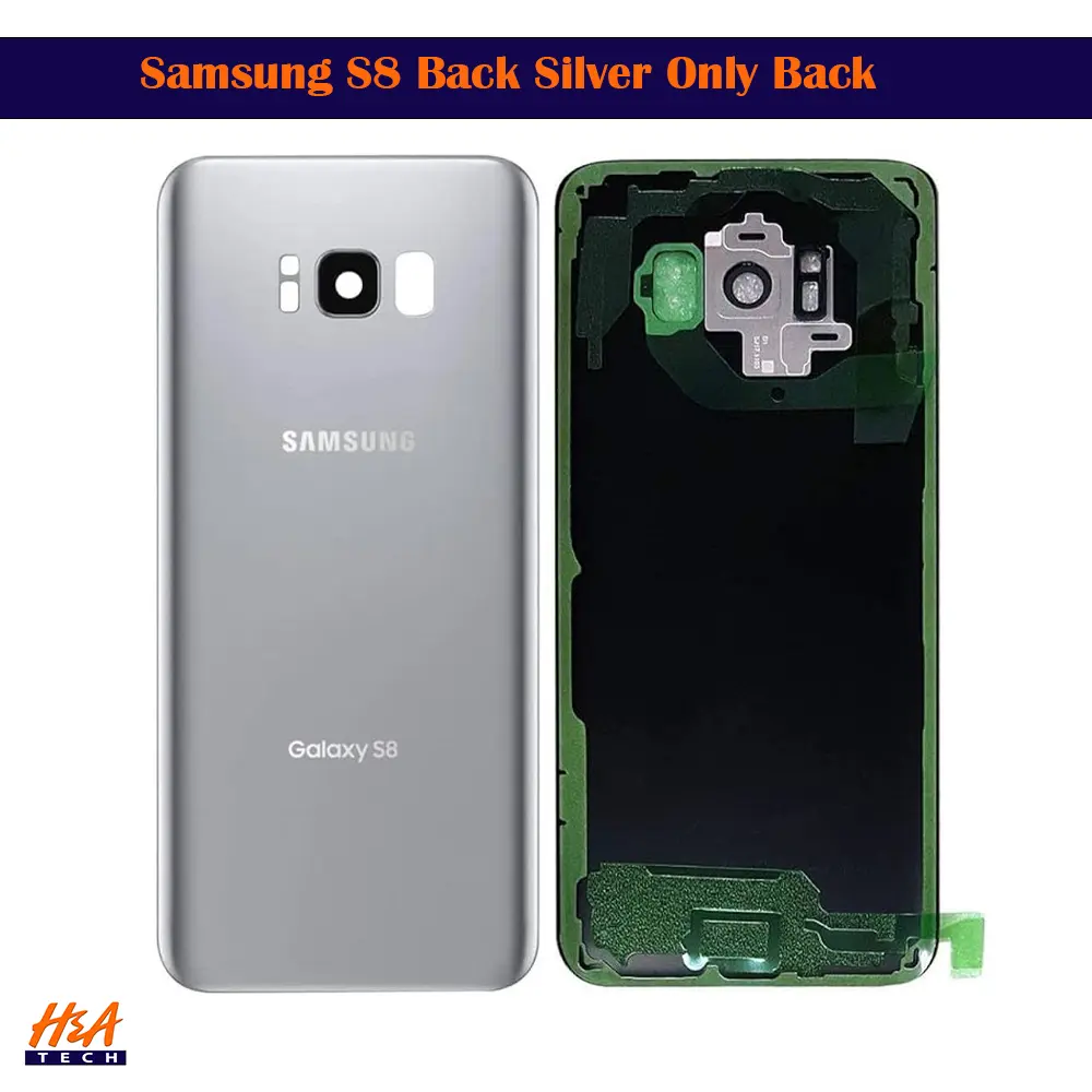 [HS9SS8-3-7] Samsung S8 Back Housing - Silver | Premium Replacement Cover