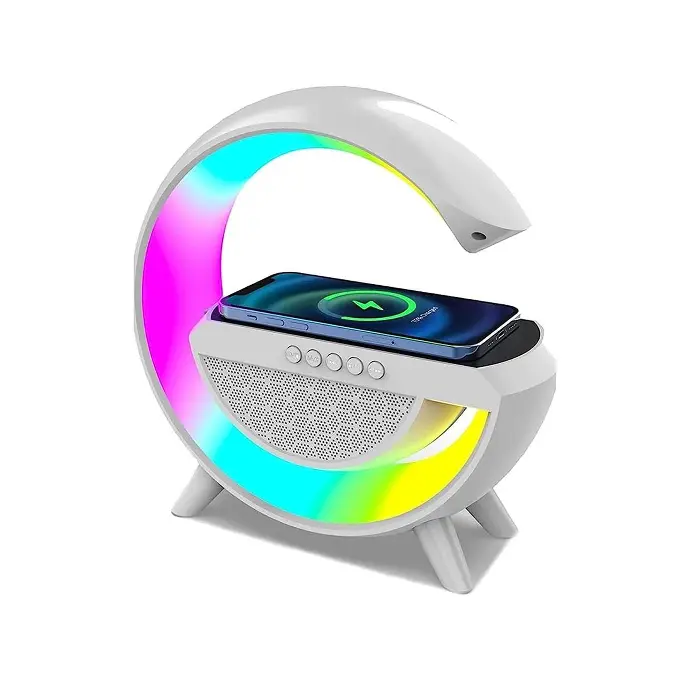 RGB BT 2301 Bluetooth Speaker with Wireless Charger