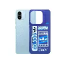 Redmi A1 Plus & A2 Plus Case - 3D Printed Camera Ring Stand, Soft Silicone, Purple