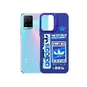 Vivo Y21/Y21T/Y33S/Y33T Soft Silicone 3D Printed Camera Ring Case - Purple