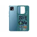 3D Printed Soft Silicone Case for Oppo A16K/A16E/A15 - Green