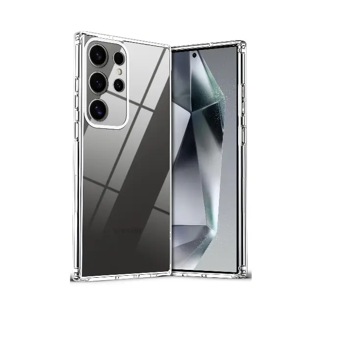 [PO7BSS24U-7] Samsung S24 Ultra Berlia Clear Hard Transparent|TPU Back Case