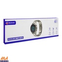 Ronin R-010 Luxe Smart Calling Watch With Rolex Chain (Silver)