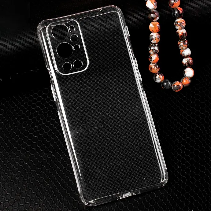 [PO7B1PL9PR-3] OnePlus 9 Pro 5G Dust Plug Transparent Back Case
