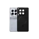 Tecno Camon 30 Soft Silicone Magsafe Logo Back Case (Black)