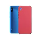 Xiaomi Redmi 9A Colour Bumper & Button Soft Silicone Back Case (Red)
