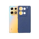 Xioami Redmi Note 13 Pro 4G GEARS Luxuary Carbon Texture Soft Silicone Back Case (Purple)
