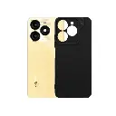 iTel A70 GEARS Luxuary Carbon Texture Soft Silicone Back Case (Black)