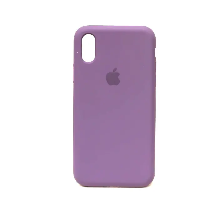 Iphone X/XS Original Official Soft Silky Back Case (Heather Purple)