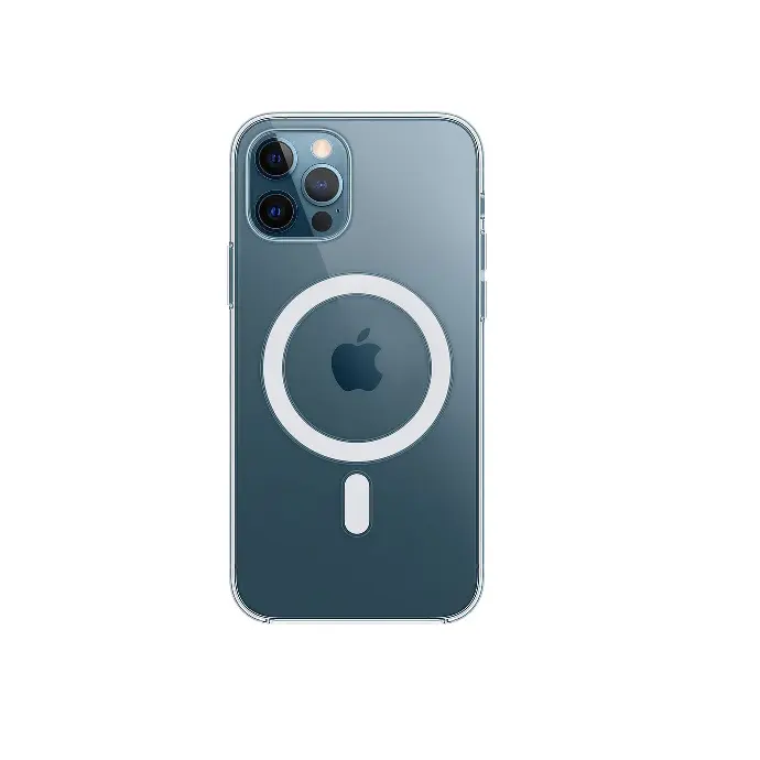 [PO7BIPXIMAX-11] iPhone 11 Pro Max Max Magnetic Magsafe Wirelees Transparent Back Case