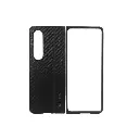 Samsung Galaxy Z Fold 4|Z Fold 4 5G Official Carbon Fiber Back Case (Black)
