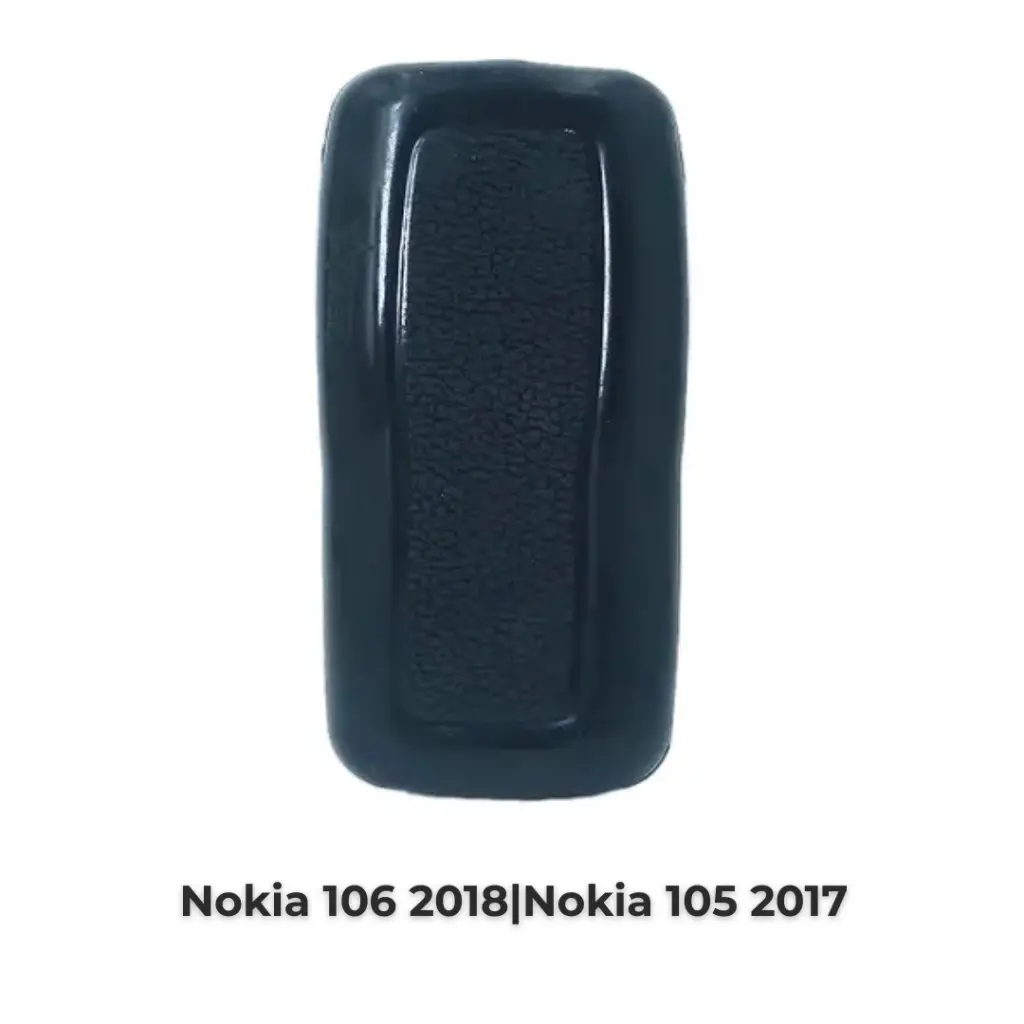 Nokia 106 2018 KeyPad Mobile Back Case (Black)
