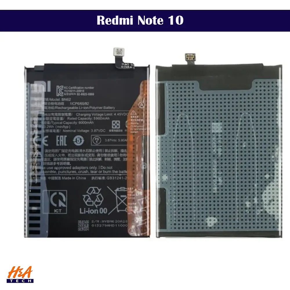 Redmi BN-59 Original Battery for Note 10 - Reliable Power Source