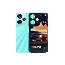 Infinix Hot 30i Fully Printed Puffer Back Case - Black Design