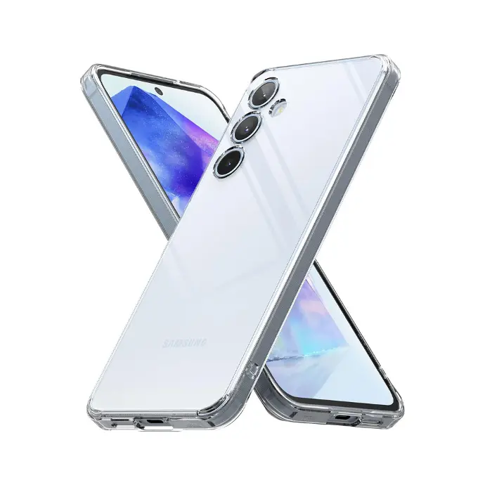 [PO7BSA55-3] Samsung A55 Dust  Plug Without Bumper Tpu