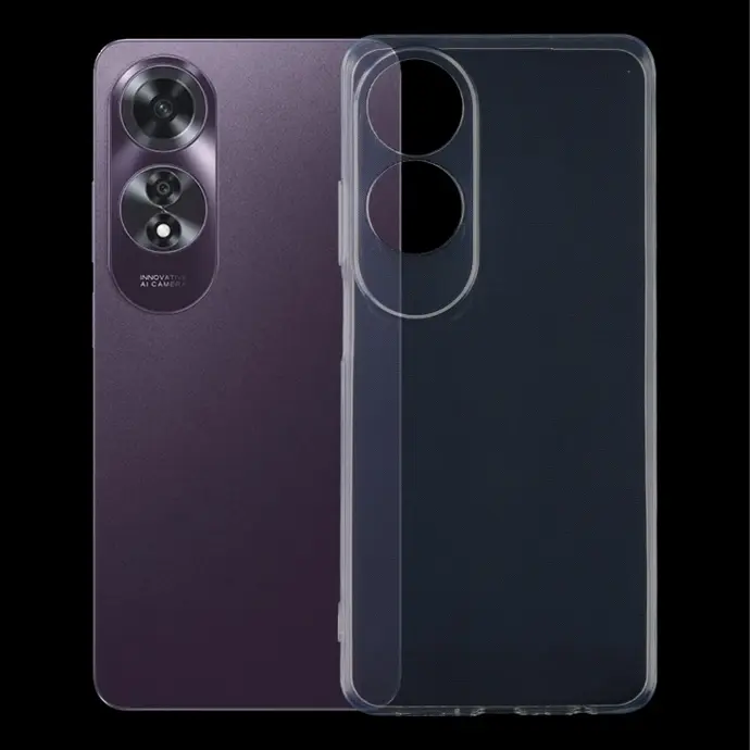 Oppo A60 Dust Plug Without bumper Tpu