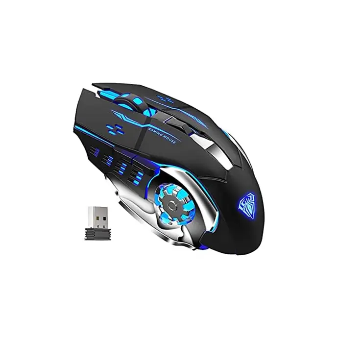 RGB Wireless Gaming Mouse Metal 