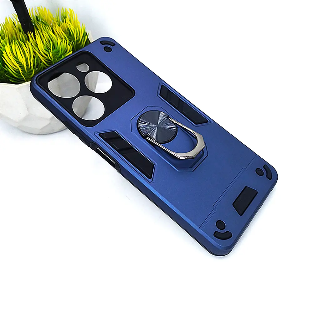 [PO39BTSPRK10PR-1-17] Tecno Spark 10 Pro Armour Back Case (Navy Blue)