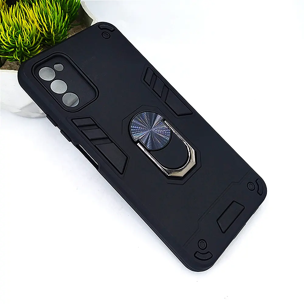Samsung A03s|A02s Armour Back Case (Black)