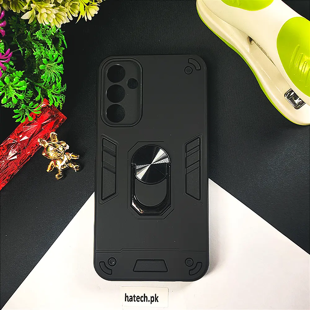 Samsung A15 4G|5G Armour Back Case (Black)