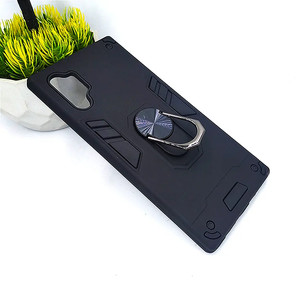 Samsung Galaxy Note 10 Plus Armour Back Case (Black) 