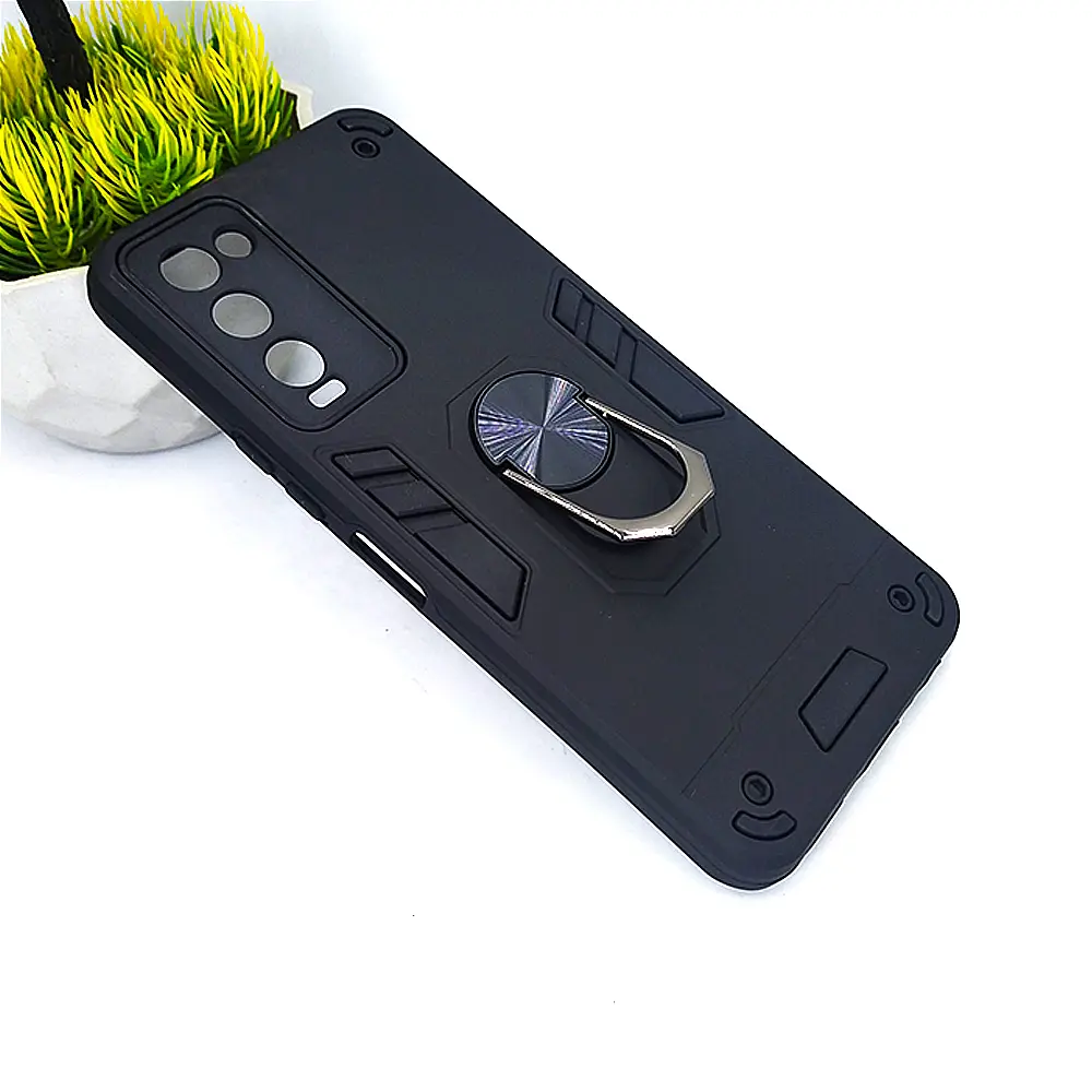 Tecno Camon 18T|Camon 18P|Camon 18 Armour Back Case (Black)