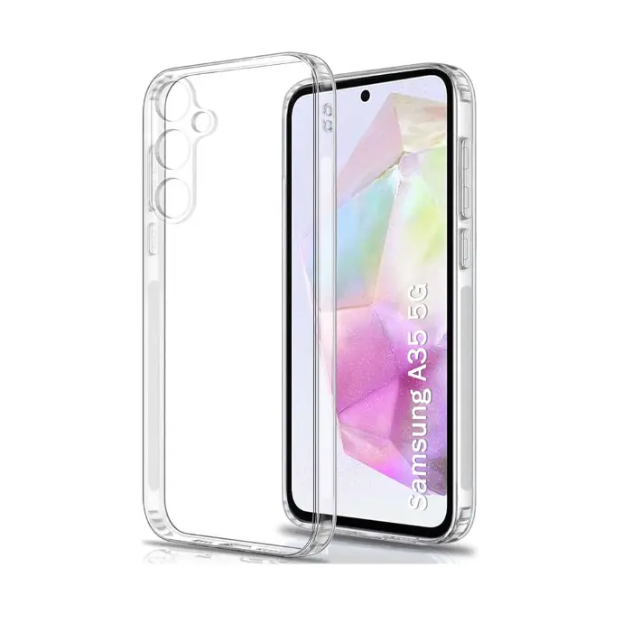 Samsung A35 Dust Plug Tpu Pouch Without Bumper