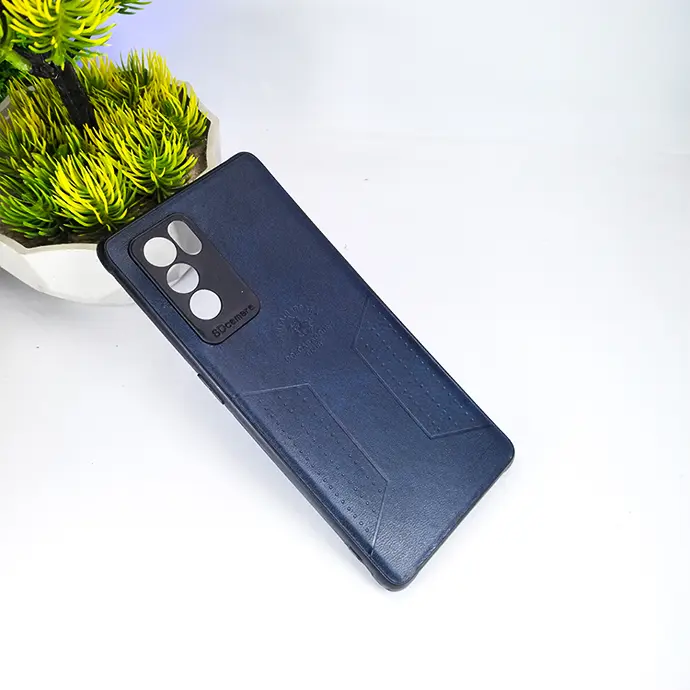 Oppo Reno 6 Pro Santa Barbara Polo & Racquet Club Back Case (Navy Blue)