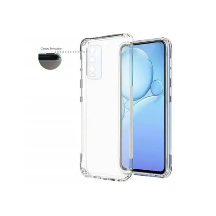 [PO7BVIV17-3] Vivo V17 Dust Plug TPU|Transparent Back Case