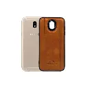 Samsung Galaxy J5 Pro|J530 KASN WONDERFUL LIFE Logo Leather Back Case (Golden)