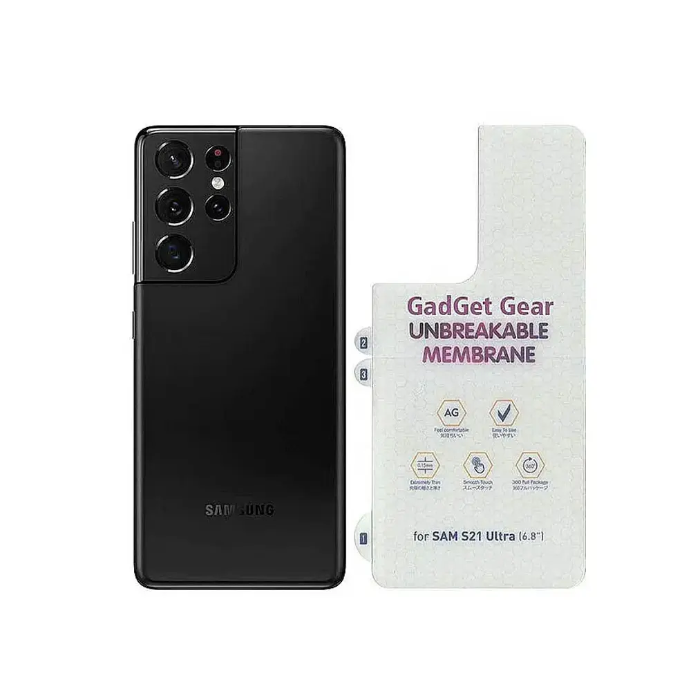 [PL10SS21UL-4] Samsung S21 Ultra 360 Membrane Sheet - All-Around Protection