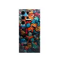 3D Printed Mobile Back Customize SkiN (Monsters Graffiti)