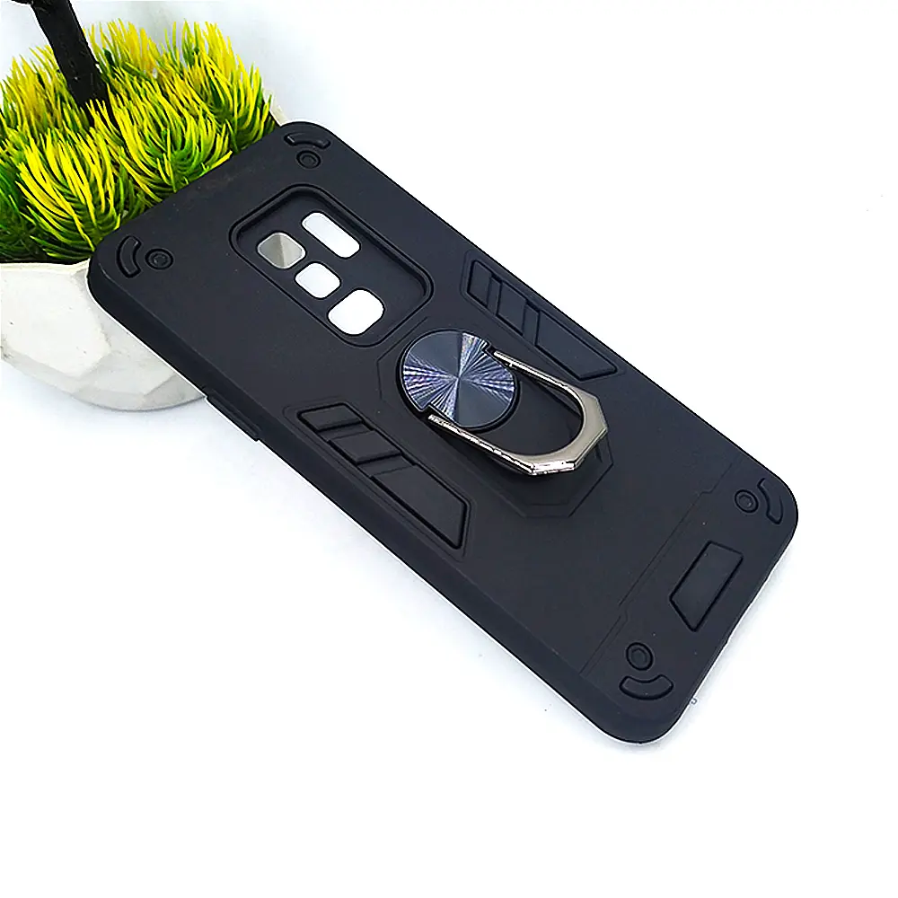 Samsung Galaxy S9 Plus Armour Back Case (Black)