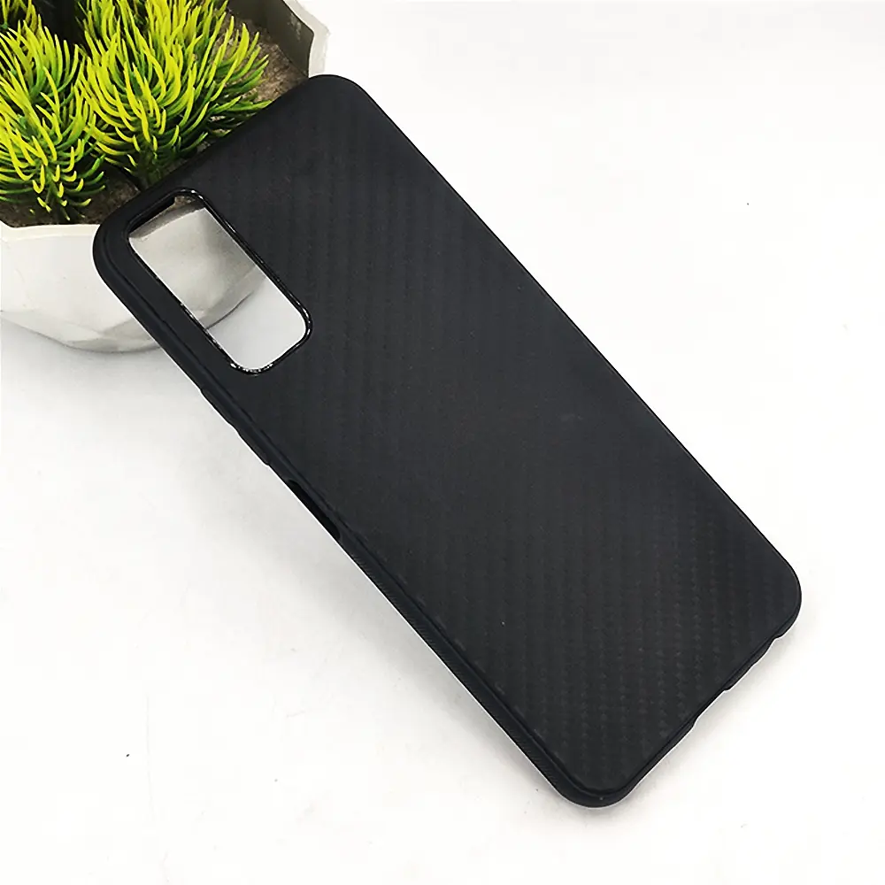 [PO4BVIY20-4-2] Vivo Y20|Y20i|Y20s|Y12A|Y12s Matte Soft Silicone Paper Case (Black)