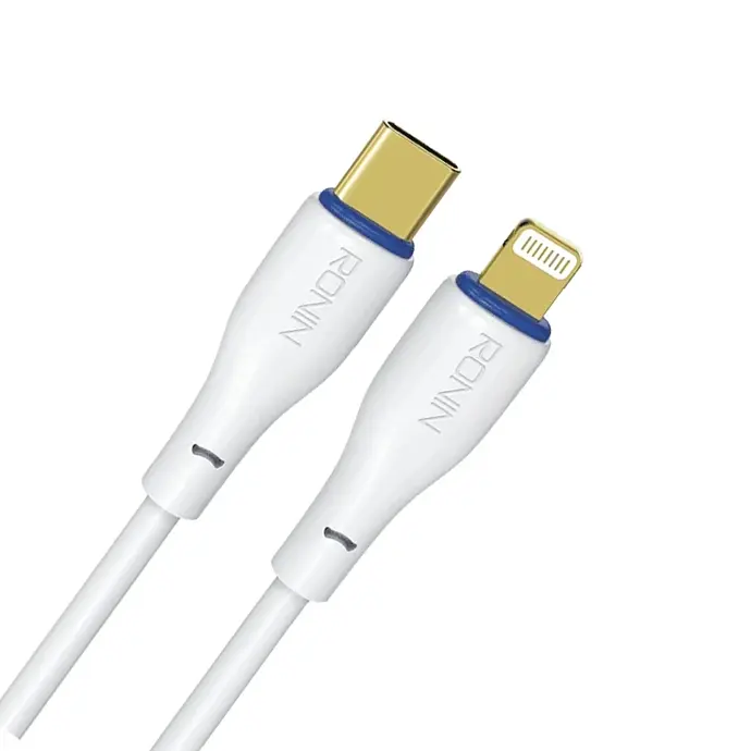 Ronin R-2010 Type-C to iPhone Data Cable for Fast Charging