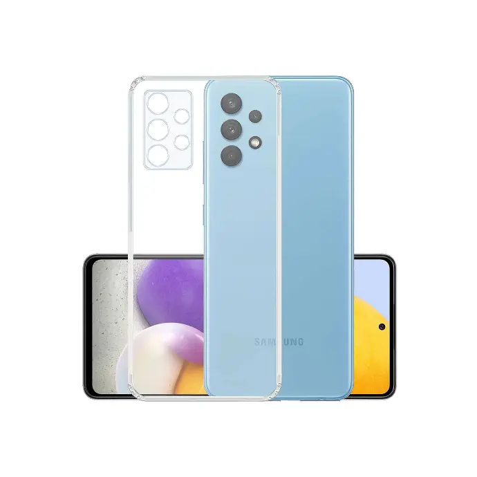 [PO7BSA52-3] Samsung A52|A52s 5G Dust Plug TPU|Transparent Back Case