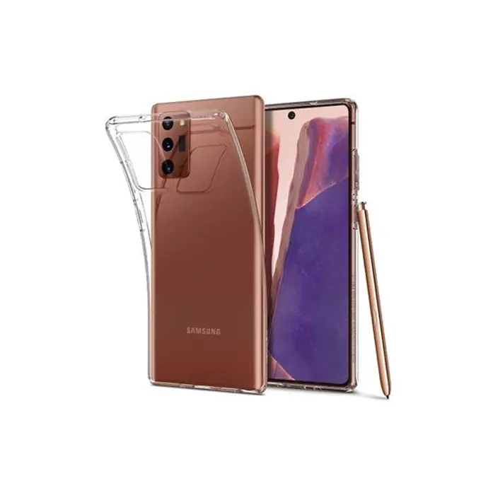 [PO7BSNOT20U-3] Samsung Galaxy Note 20 Ultra Dust Plug TPU|Transparent Back Case