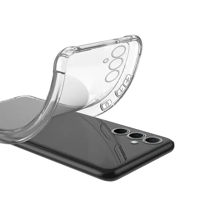 Samsung A55 5G 1.5 MM TPU|Transparent Back Case
