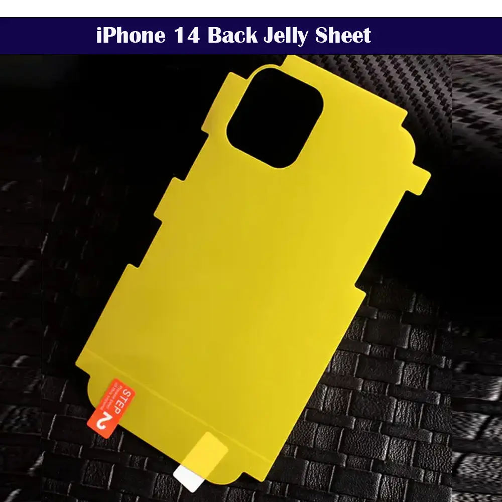 iPhone 14 Back Jelly Sheet - Ultra-Thin & Durable Protection