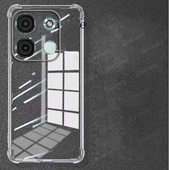Itel A60 1.5mm TPU|Transparent Back Case