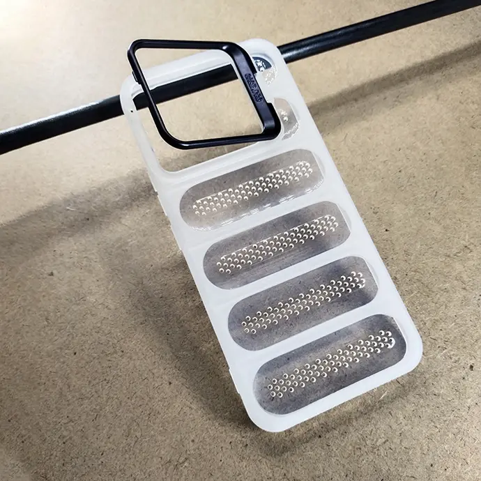 [PO15BIHOT8-16-30] Infinix Hot 8 & Tecno Spark 4 Crystal Transparent Silicone Cooling Mesh Case